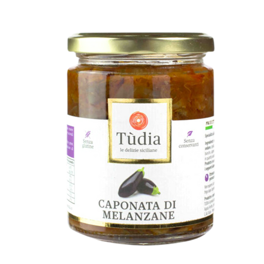 CAPONATA DI MELANZANE - TUDIA