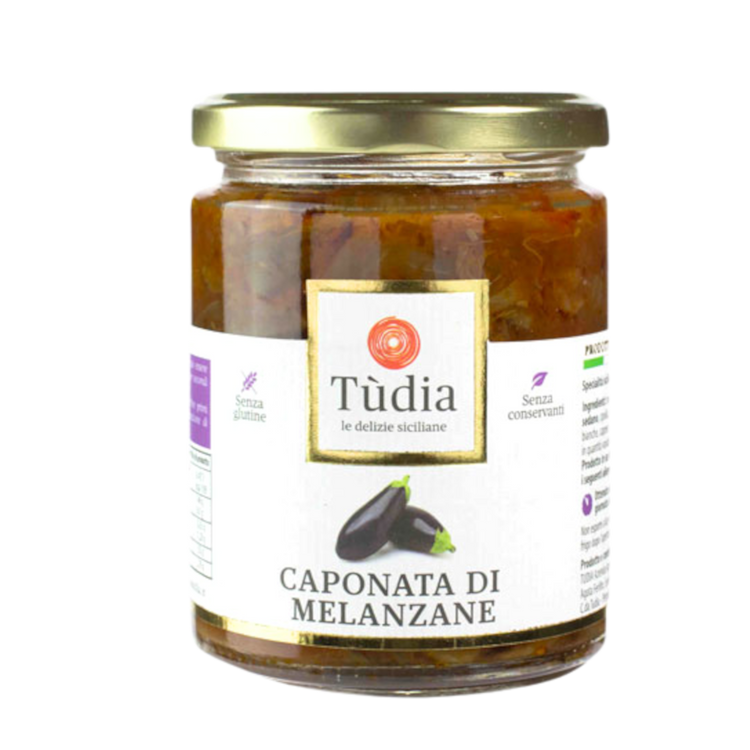 CAPONATA DI MELANZANE - TUDIA
